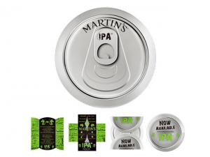 ノベルティ マジックループ折りたたみカード（円形156mm径）