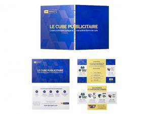 ノベルティ マジックループ折りたたみカード（クレジットカード）