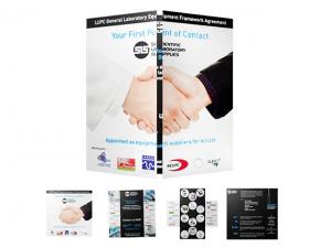 ノベルティ マジックループ折りたたみカード（スクエア200x200mm）