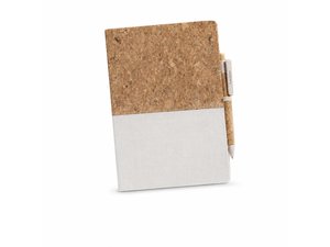 Promotional ペン付きエココットン＆コルクノート（A5）