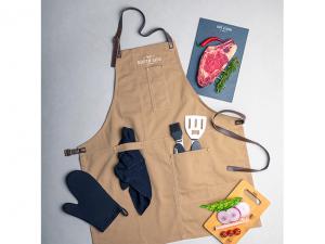 ノベルティ 綿100％キャンバスエプロン（340gsm）