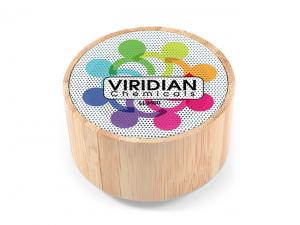 フルカラープリントバンブーBluetoothスピーカー