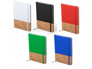 ノベルティ Ava Cork PU Notebooks (A5)