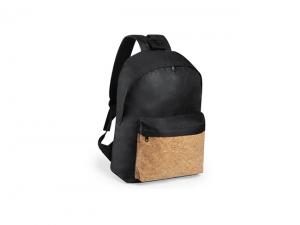 ノベルティ Black Eco Cork Backpacks (600D)