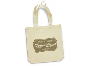 ノベルティ Quinn Tote Bags With Gusset (220gsm)