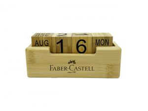 ノベルティ Eco Bamboo Perpetual Calendars