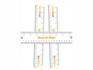 ノベルティ Magnetic Rulers (30cm)
