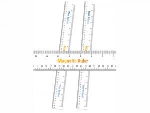 ノベルティ Magnetic Rulers (45cm)