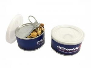 ノベルティ Pull Cans Filled With Mixed Nuts (50g)