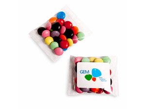 Promotional Corporate Coloured Chocolate Bean Bags (25g)