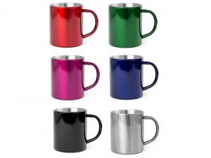 ノベルティ Stainless Steel Mugs (280ml)