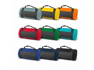 Promotional Fleece Blankets With Carry Strap (240gsm)