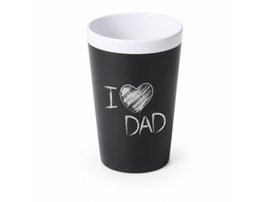 Promotional Ceramic Cups With Blackboard Paint (460ml)
