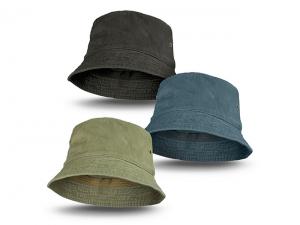ノベルティ Bucket Hats (Stone Washed)