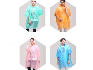 ノベルティ Eco Disposable PEVA Raincoats