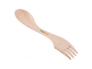 ノベルティ Eco Wheat Fibre 3-In-1 Cutleries