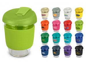 ノベルティ ソーヤーホウケイ酸ガラスコーヒーカップ（350ml）