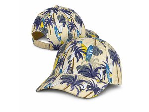 Promotional フルカラープリントポリエステルベースボールキャップ