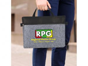 ノベルティ RPETフェルトサッチェルバッグ