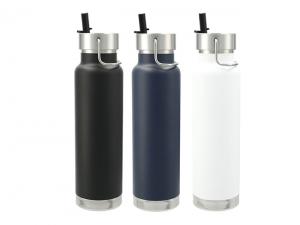 ノベルティ 48 Hour Cooling Copper Vacuum Insulated Bottles with Straw Lids (740ml)