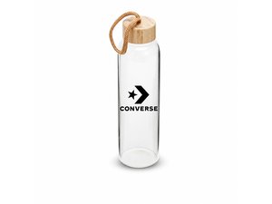 Promotional 竹蓋付きガラスドリンクボトル（750ml）