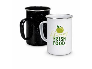Promotional ラージホーローステンレスマグ（600ml）