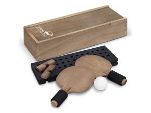 ノベルティ 木製卓球セット