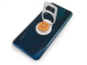 ノベルティ 取り外し可能なボトルオープナーとスマホスタンドを1つにしたもの