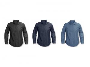 ウィメンズコットンデニムシャツ