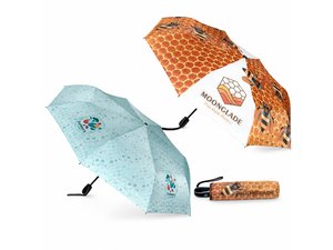 Promotional ポーチ付きフルカラーコンパクト傘