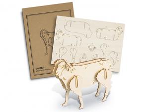 ノベルティ バスウッド羊の模型