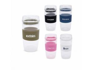 Promotional ダブルウォールガラスコーヒーカップ（354ml）