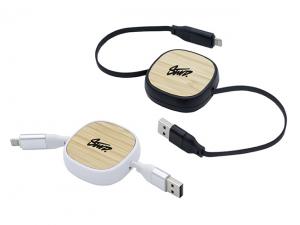 巻き取り式急速充電ケーブル（60W)