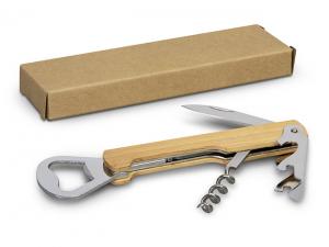 ノベルティ 木製ワインサーバーナイフ