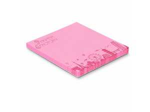 Promotional カラー付きステッカーパッド（70&times;75mm）