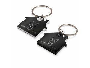 Promotional House Stainless Steel Keyrings