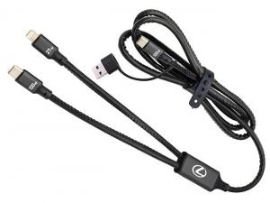 4in1急速充電・データ転送ケーブル