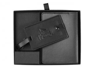 パイナップルレザー トラベルギフトセット（パスポートウォレット＆ラゲッジタグ）