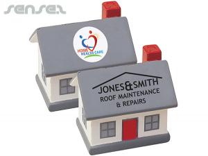 ノベルティ ハウス型ストレスボール