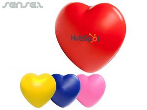 ハート型ストレスボール