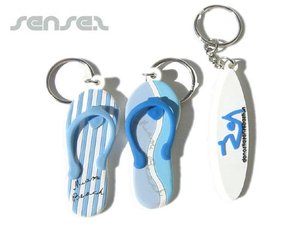 Promotional ビーチサンダル/サーフボードのキーホルダー