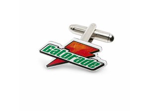 Promotional カスタムカフスボタン（フルカラープリント）