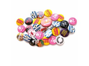 Promotional 80年代レトロバッジ（Ｍサイズ）