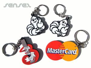 ゴム、PVCキーホルダー - 多層