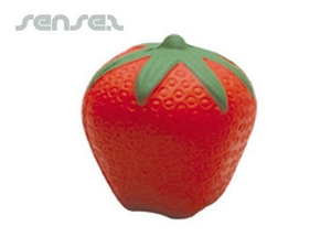 ノベルティ イチゴストレスボール