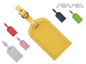 革のルイ荷物タグ