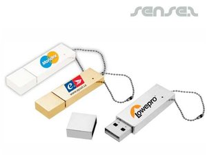 Promotional スリックメタルUSBスティック（4GB）