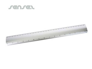 ノベルティ アルミ定規（30センチメートル）