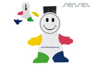 ノベルティ 人々蛍光ペン