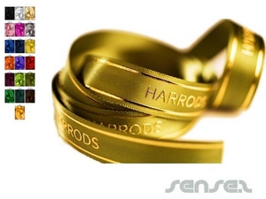 隆起印刷サテンリボン